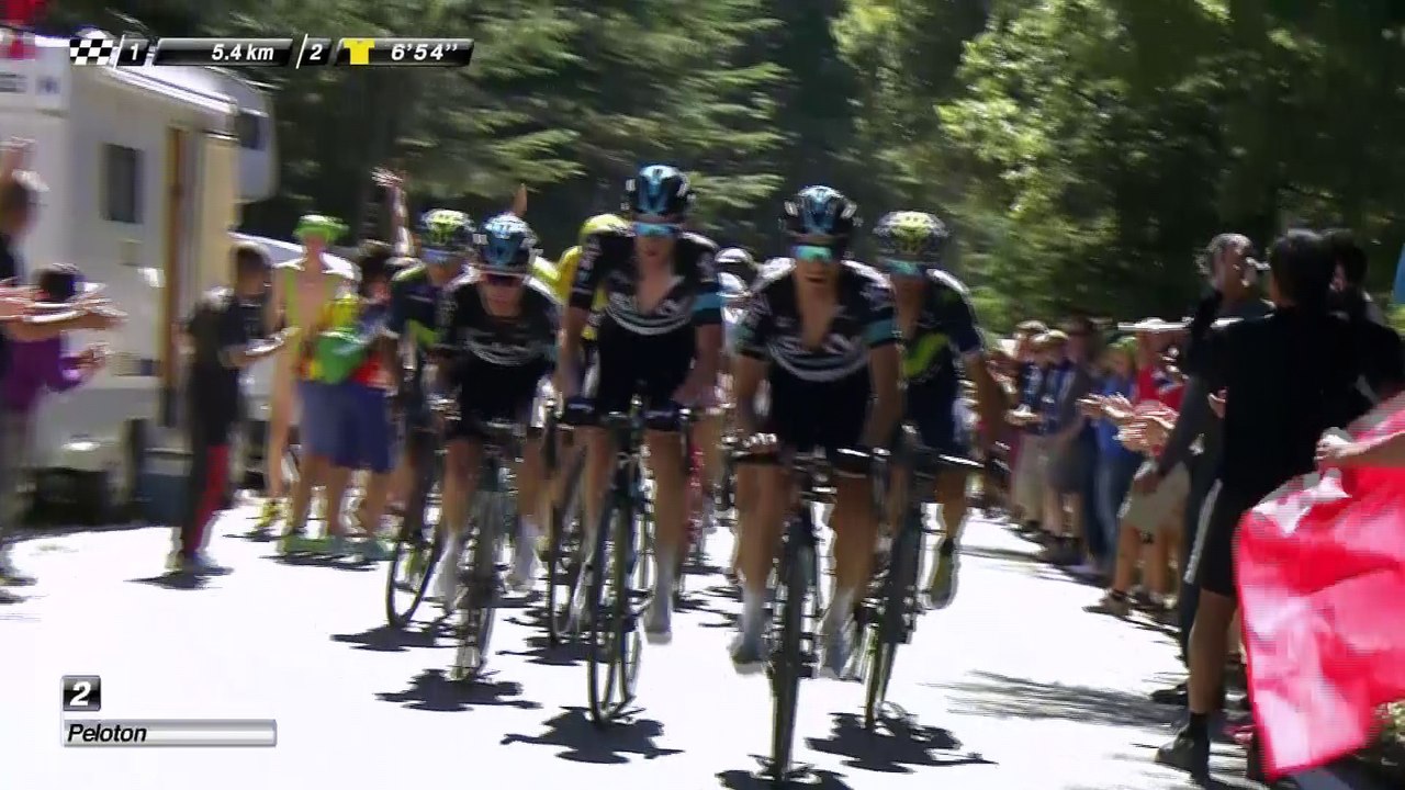 Quintana attaque / attacks - Étape 12 / Stage 12 (Montpellier / Mont Ventoux) - Tour de France 2016