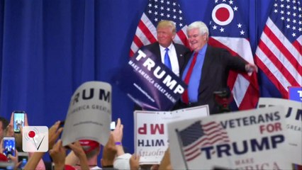 Far From a Split; Gingrich Uses FOX Host Hannity's Jet to Visit Trump