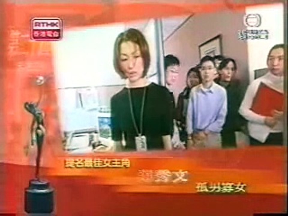 2001 04 29 第19屆香港電影金像獎頒獎   最佳女主角提名