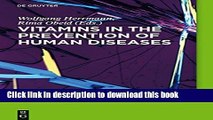 Read Vitamins in the prevention of human diseases Ebook Free