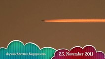 skywatchbretten - 23. November 2011- Roter Sonnenuntergang & Neuer Stern