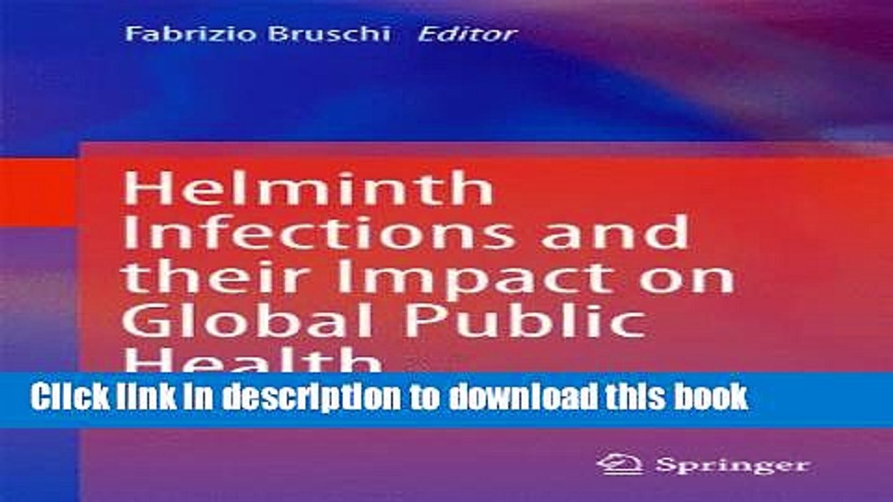 Read Helminth Infections and their Impact on Global Public Health Ebook Free