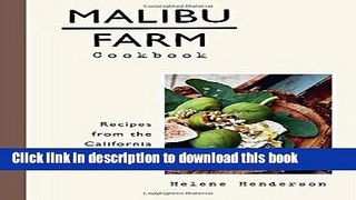 Read Malibu Farm Cookbook: Recipes from the California Coast  Ebook Free