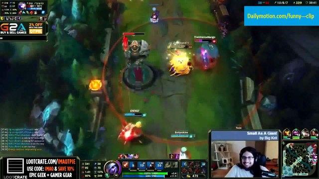 LoL Epic Moments #6 - Orianna Outplay 1vs2 League of Legends