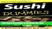 Download Sushi For Dummies  PDF Online
