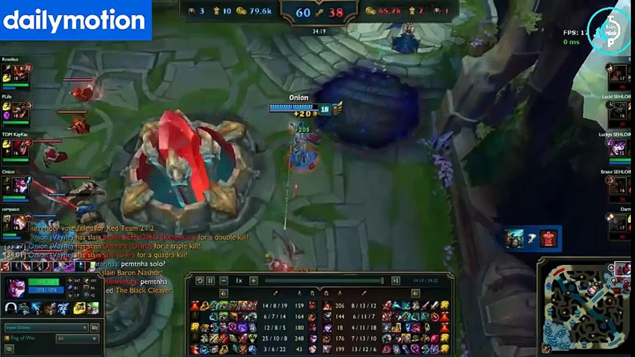 Top 10 Pentakill 1vs5  League of Legends - Part 2