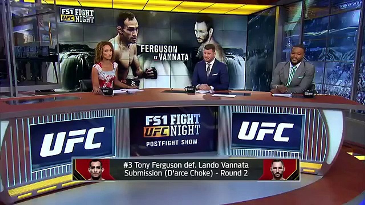 Tony Ferguson on his fighting style Its just funky  UFC Fight Night - ufc 2016