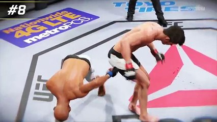 UFC 2  10 Brutal Knockout Kicks ufc 2016