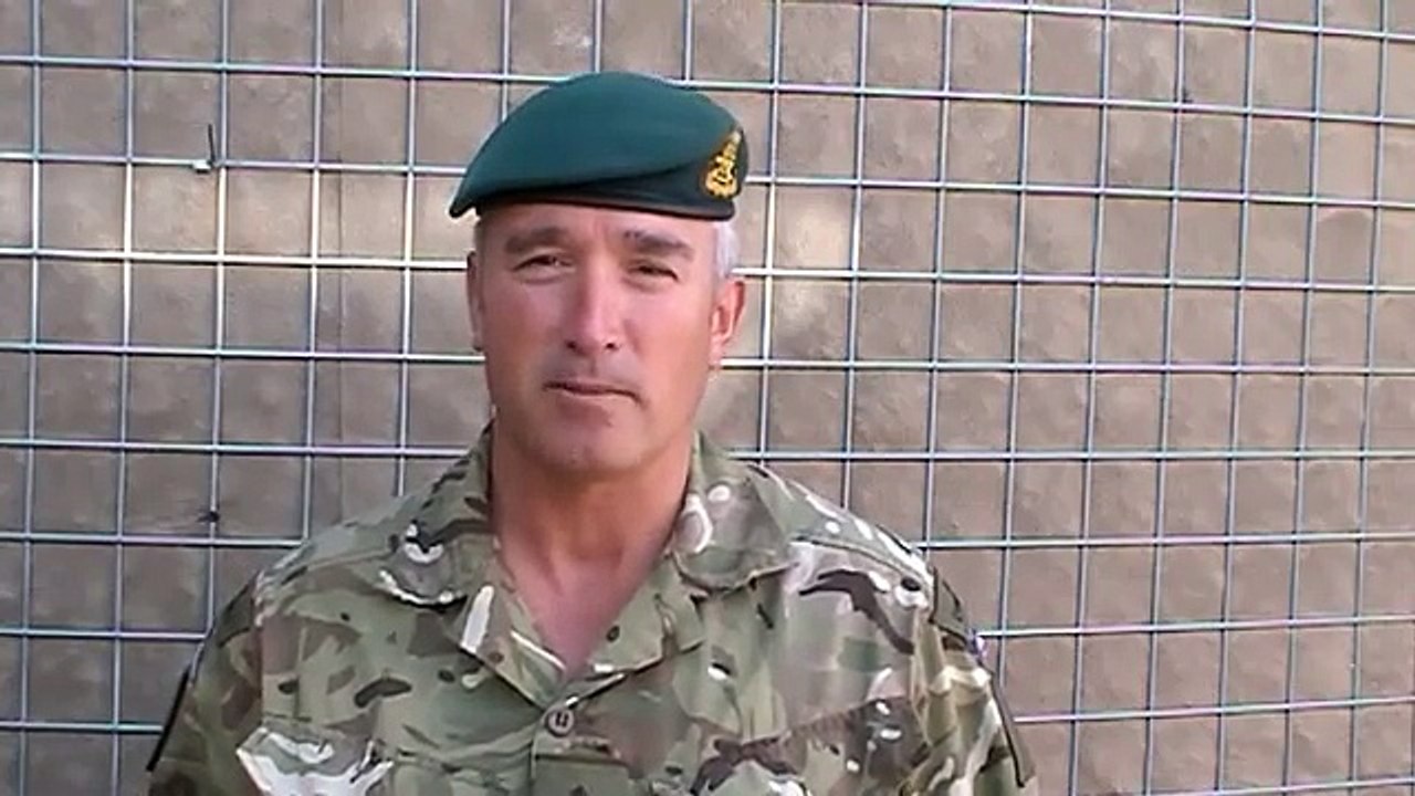 Capt 'Baz' Barrett 29 Cdo RA, RM