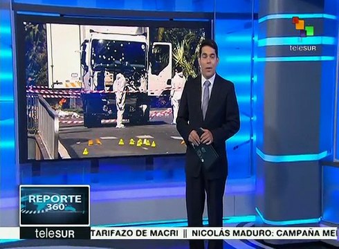 Francia decreta tres días de duelo nacional por víctimas de Niza