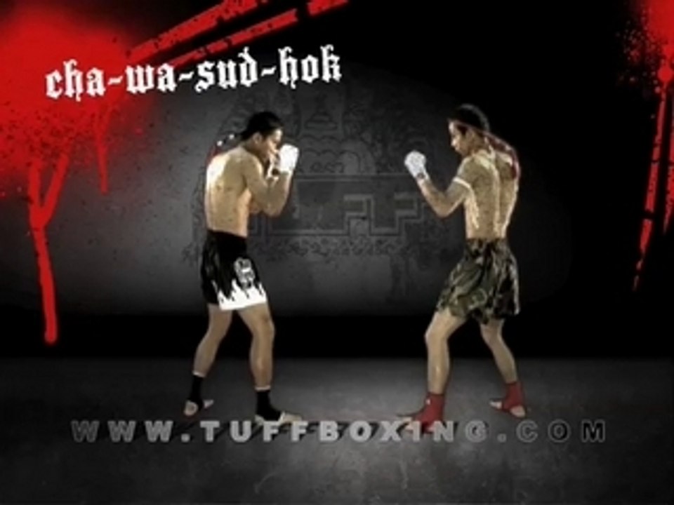 Muay thai technique Cha-wa-sud-hok