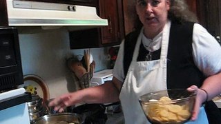 Cooking with Sister Pat Goad at  Annette Livingston's Home # 3