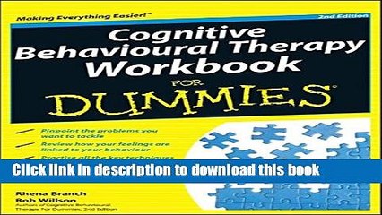 Read Book Cognitive Behavioural Therapy Workbook For Dummies ebook textbooks