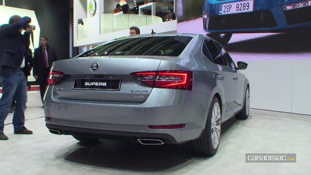 Skoda Superb : mature - En direct du salon de Genève 2015