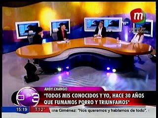 Andy Chango habló de todo en el Chimentero