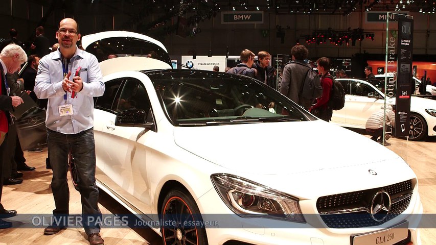 Salon de Genève 2015 - Mercedes CLA Shooting...