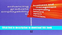 [PDF] Enhancing Graduate Employability: in Business and Management, Hospitality, Leisure, Sport,