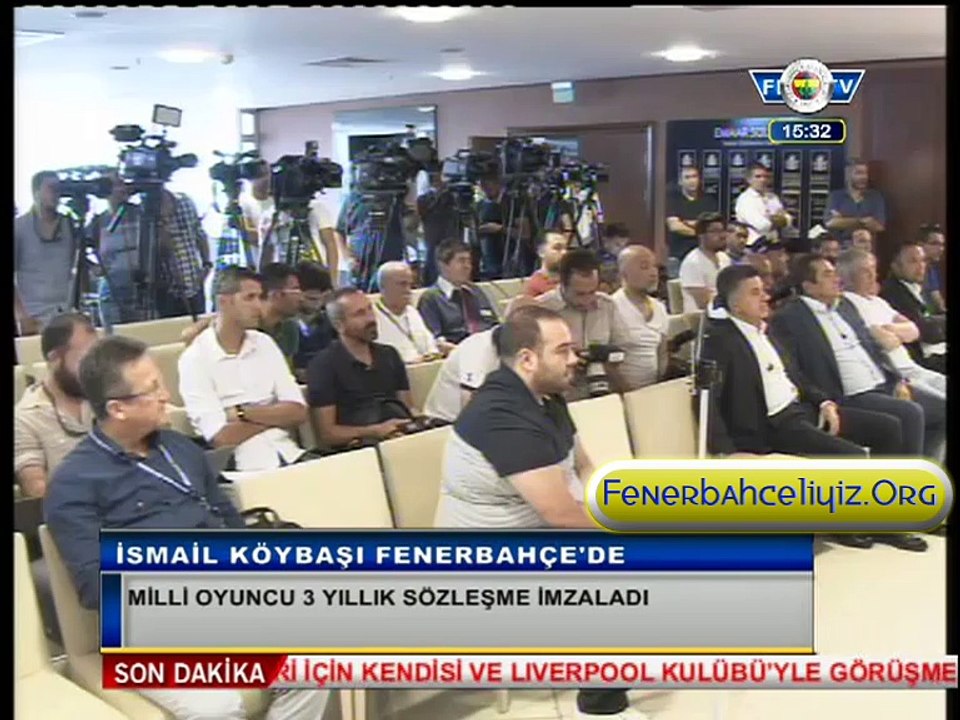 İsmail Köybaşı'nın imza töreni 14/07/2016