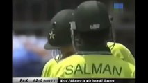 Shahid Afridi 100 on 45 balls Against India == Fastest Hundred ==