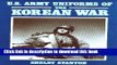 Read Books U.S. Army Uniforms of the Korean War E-Book Free