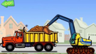 Dump Truck - Cartoon For Kids - Apps for Toddlers and Children