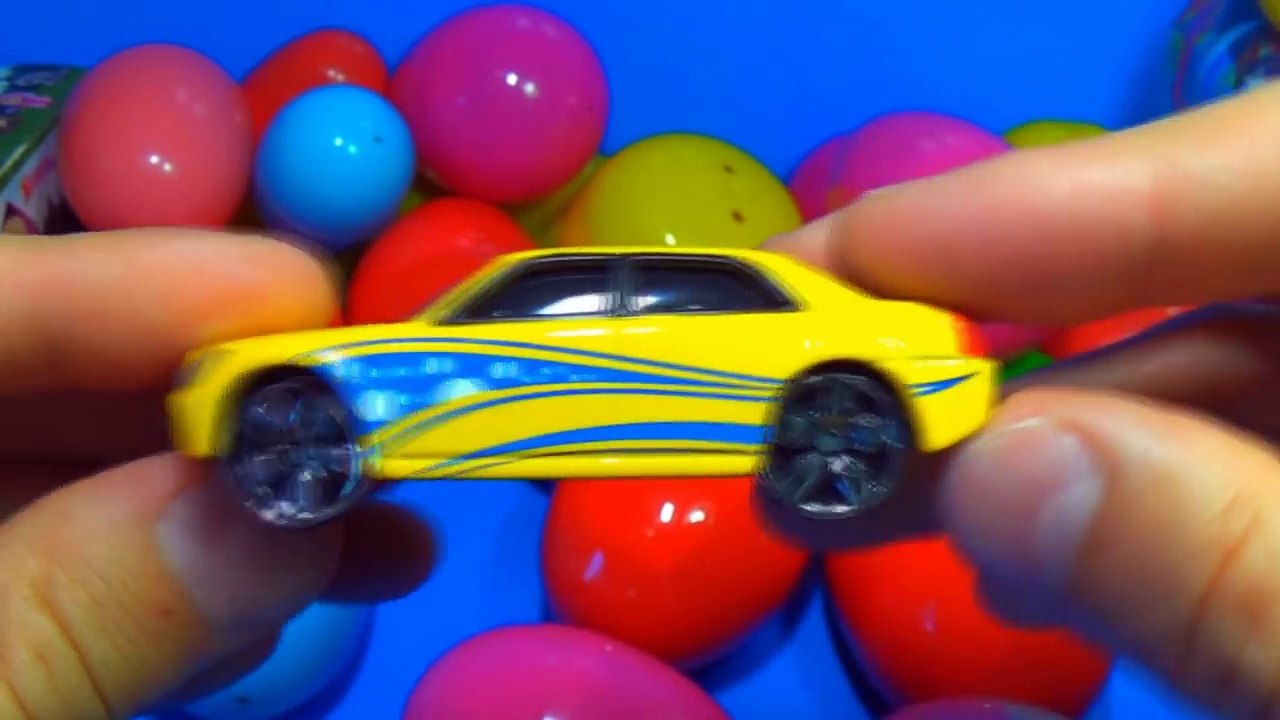 30 Surprise Eggs!!! DISNEY MARVEL THOR CARS MY LITTLE PONY SMURFS THOMAS ANGRY BIRDS