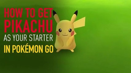 How to Get Pikachu as Your Starter in Pokémon Go