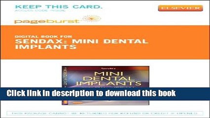 Read Mini Dental Implants - Elsevier eBook on VitalSource (Retail Access Card): Principles and