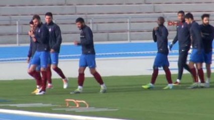 Trabzonspor'da Kıran Kırana Antrenman