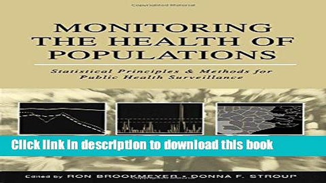 Read Monitoring the Health of Populations: Statistical Principles and Methods for Public Health