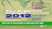 Read The 5-Minute Clinical Consult 2012: Standard W/ Web Access (Domino 5 Minute Clinical Consult