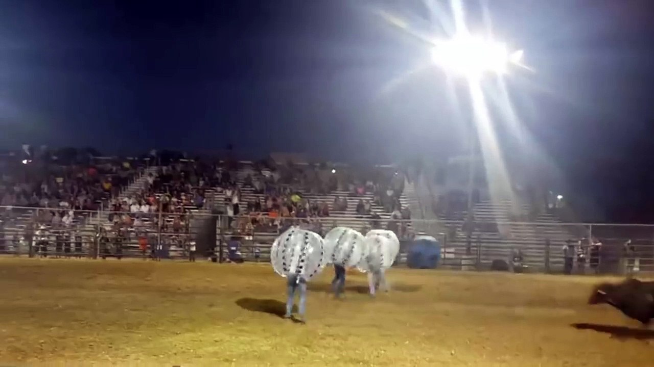 Zorb Football Rodeo Bubble Soccer vs Bulls video Dailymotion