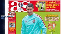 Cristiano Ronaldo vise le record de Platini à l'Euro, Zidane veut Alaba et Hazard au Real