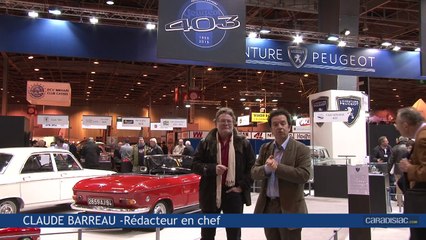 Rétromobile 2015 - Peugeot, anniversaires en cascade