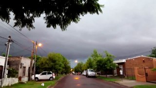 Tormenta severa en Salto, Uruguay (17 de febrero 2016)