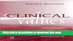 Read Book Clinical Values: Emotions That Guide Psychoanalytic Treatment (Psychoanalysis in a New