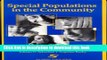 Read Special Populations In The Community: Advances In Reducing Health Disparities Ebook Free