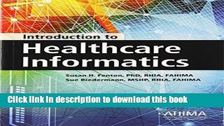 Read Introduction to Healthcare Informatics  PDF Free