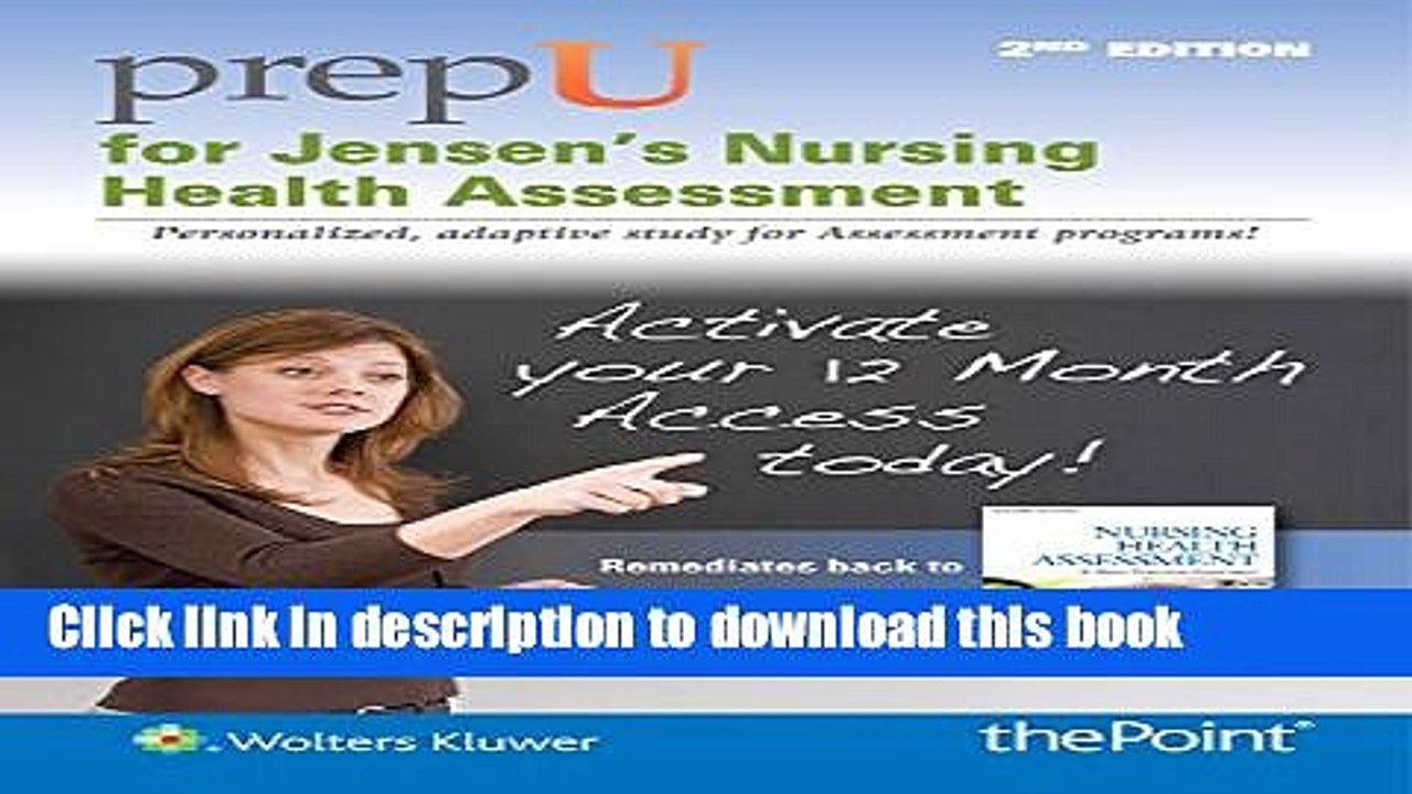 Read Jensen 2e Text, Lab Manual and PrepU; plus LWW DocuCare Six-Months Access Package  Ebook Free