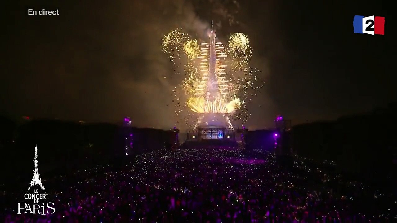 « Paris en Liberté » - Coldplay - Feu d’artifice @ Tour Eiffel Paris - 2016