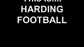 This is     HARDING FOOTBALL