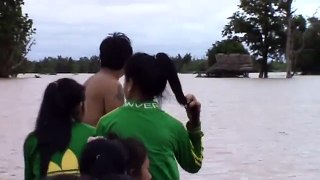 Ban SongKhone Rice Field Savannakhet Laos Flooding 8-14-20