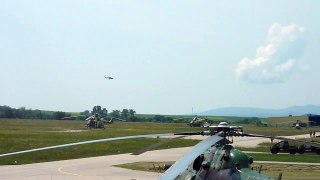 Mi-24: ukážka pilotáže bojového vrtuľníka. Deň detí - Prešov , 1.6.2011