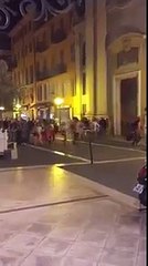 PANIC IN Nice, France AFTER A TRUCK HIT A CROWD GATHERED FOR BASTILLE DAY