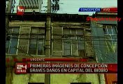 Terremoto en Concepción y Cauquenes [ imágenes de ultima hora ] 24 HORAS CHILE HQ