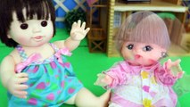 ぽぽちゃん オムツ替えトレーニング ばいきんまん アンパンマン Baby Doll Diaper Change Training