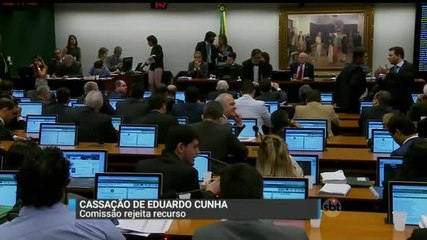 CCJ rejeita recurso de Eduardo Cunha contra cassação