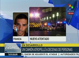 Francia: más de 70 muertos tras atentado en Niza