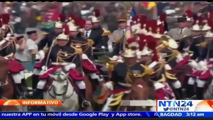 Francia desplegó un fuerte operativo de seguridad en París para evitar atentados en su día nacional