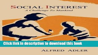 Read Social Interest a Challenge to Mankind  Ebook Free